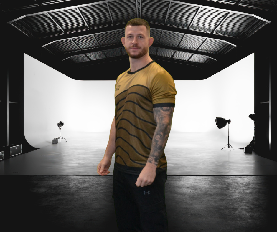 Tiny Wins Tech T-Shirt – Olive Wave