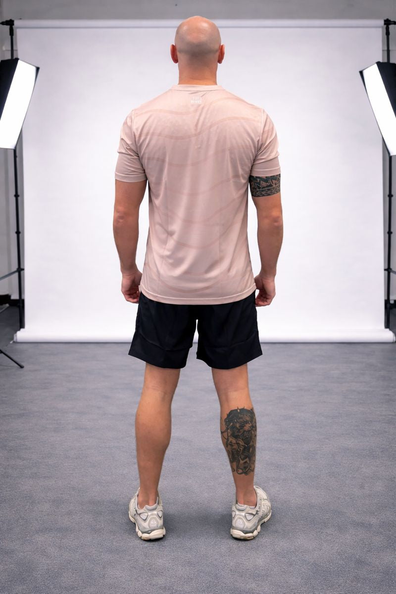 Tiny Wins Performance Tech T-Shirt – Soft Blush