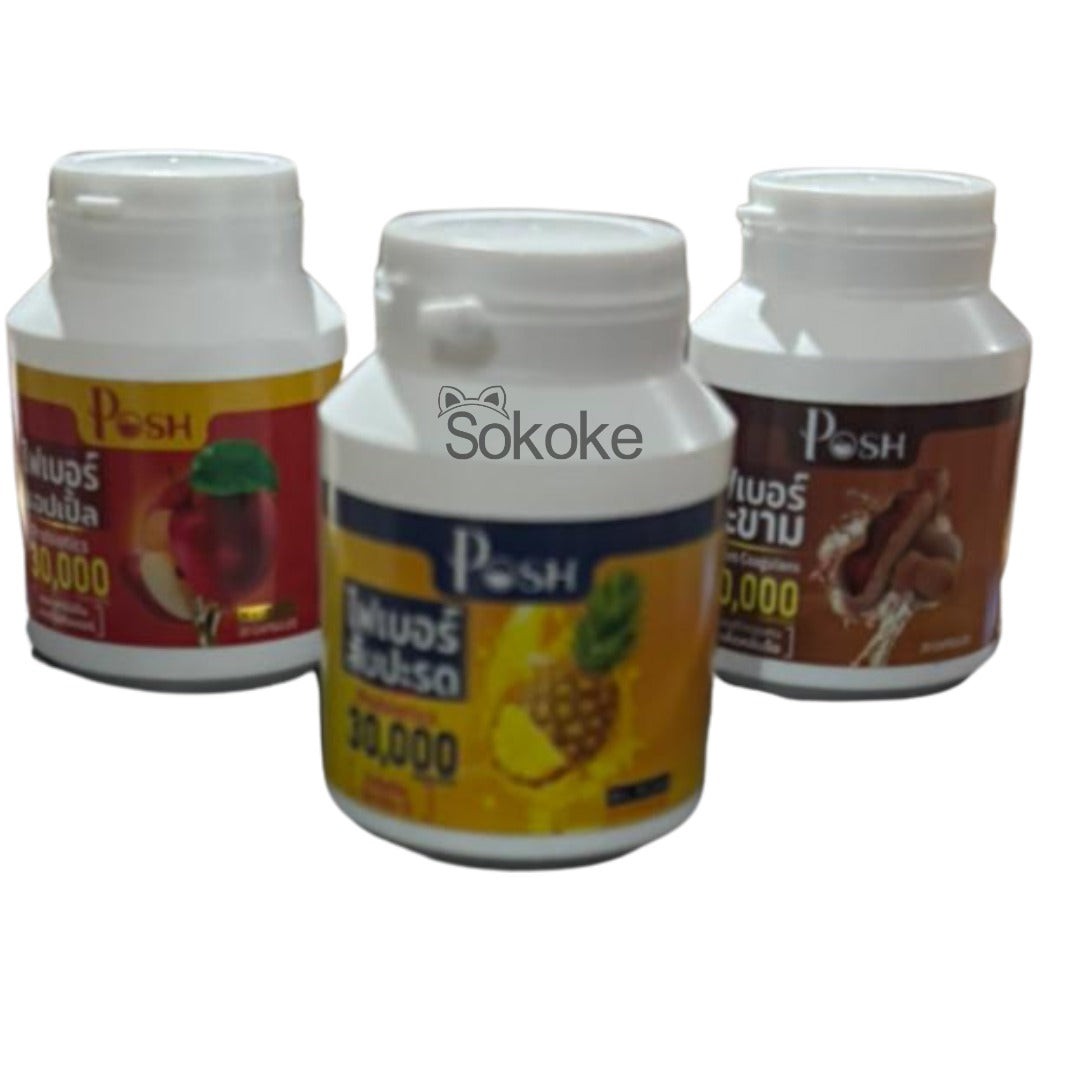 Posh Medica Pro-biotic Pineapple Organic Detox Capsules - 10 Day Detox & Colon Cleanse Dietary Supplement - Not a laxative