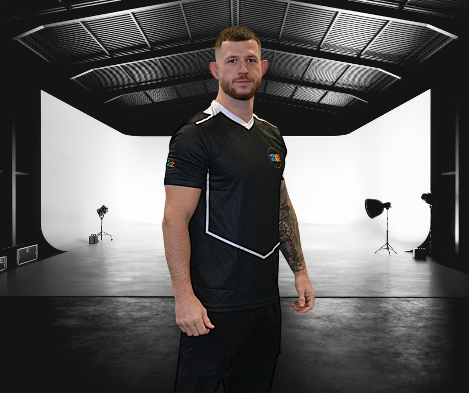 House Music Performance Shirt – Black Edition