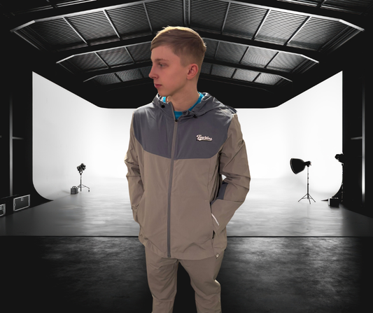 Tiny Wins Performance Track Bottoms – Grey