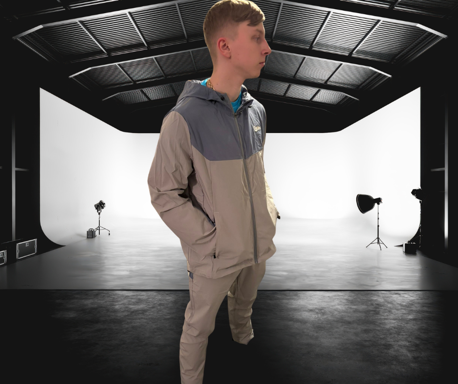 Tiny Wins Two-Tone Performance Jacket