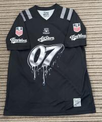 Tiny Wins Rugby League All Stars NFL Style Tech T-Shirt – Black Edition